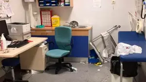 Brutal agresi&oacute;n en un centro de salud: un paciente se l&iacute;a a golpes con varios m&eacute;dicos y enfermeras