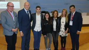 José Javier Hombrados en Pamplona: "Los valores son los que hacen fuerte al equipo, tales como la humildad y la confianza"