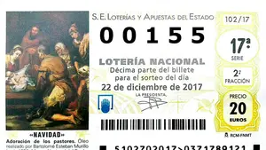 El número más 'patriótico' de la Lotería de Navidad: el décimo 155 se activa como el más demandado
