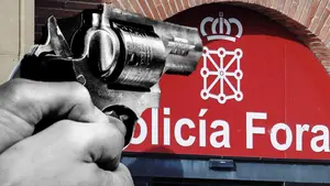 Piden 8 años de prisión para el policía foral que colocó una pistola en la cabeza de su mujer: "Te voy a enterrar"