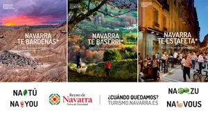 Navarra se inventa verbos para mostrar su '"flechazo" con los visitantes: así es su nueva campaña turística
