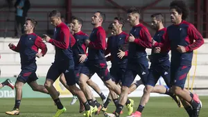 Osasuna se entrenará esta semana en Tajonar, El Sadar y en Madrid para afrontar el choque contra el Tenerife