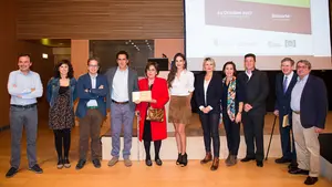 El reconocimiento en imágenes a los pamploneses que llevan un cuarto de siglo impulsando el comercio en el Ensanche