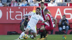 El Real Madrid se deja media liga en Girona, donde pierde su primer partido fuera del Bernabéu