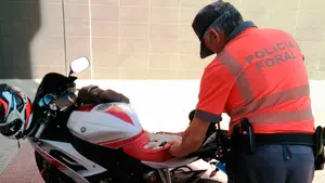 Pillado un vecino de Cortes por 'poner' su moto a 251 km/h en la autovía del Ebro a su paso por Buñuel