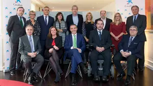 Javier Miranda sustituye a Joaquín Giráldez como nuevo presidente del consejo asesor de CaixaBank en Navarra