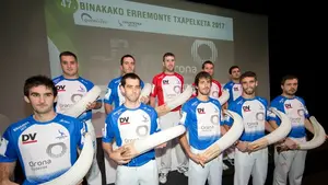 El campeonato de parejas comienza este jueves en Galarreta con diez pelotaris en busca de la txapela