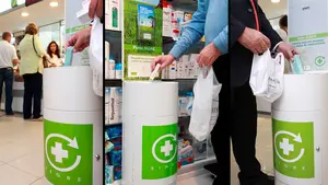 Uno de los gestos m&aacute;s repetidos: Navarra ya cuenta con casi 600 puntos de reciclaje de medicamentos
