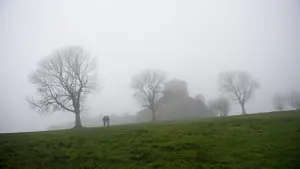 Tiempo gélido para el Puente: heladas en toda Navarra y descenso de las temperaturas en la Ribera