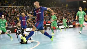 Osasuna Magna consigue un punto muy valioso ante el FC Barcelona y rompe su racha de dos derrotas