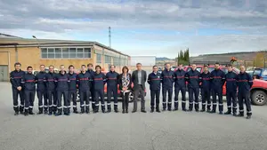 1.286 horas para convertirse en bombero en Navarra: comienza la formación para los 15 aspirantes