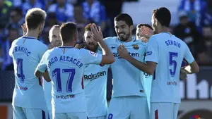 El l&iacute;der sigue invicto: el Barcelona sale vivo de Butarque y mantiene su primer puesto en la liga