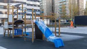 Finalizan los trabajos en Iturrama Nuevo con una plaza de 10.000 metros cuadrados y una calle peatonal