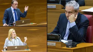 Esparza y Beltrán advierten al cuatripartito que volverán a "crujir y abrasar a impuestos" a los navarros