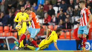 Segunda derrota consecutiva: los rojillos no soportan la presión del Lugo y regalan el gol a su rival