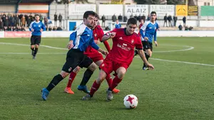 Sorpresa en Tafalla: la Peña Sport se impone al filial de Osasuna en el derbi navarro de la jornada