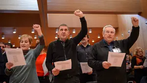 Rebeka Ubera pide a Otegi en la disolución de Aralar que los lleve por el mismo camino de Cataluña