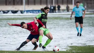 Derbi navarro sobre la nieve en Tajonar, Osasuna - Izarra.