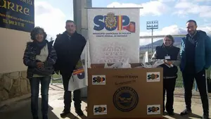 La Policía Foral vence a la Guardia Civil y a la Policía Municipal de Pamplona en un torneo de fútbol