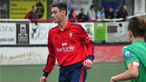 Otra perla de Tajonar que se escapa: Iker San Vicente deja el club rojillo y se marcha al Barcelona