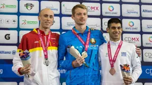Segunda medalla para el navarro Iván Salguero en los Mundiales de natación en Ciudad de México