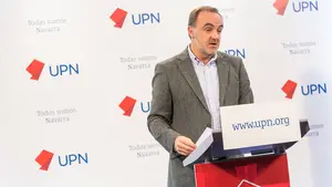 Esparza (UPN), tras subir en el 'navarrómetro': "El Gobierno de Barkos está en la cuenta atrás"