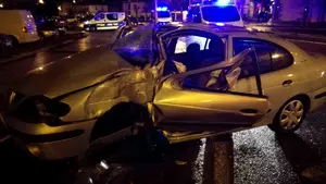 Peligro en el tráfico: Pamplona registra en menos de 24 horas tres accidentes por salida de vía de vehículos