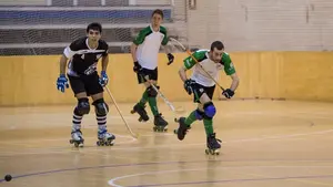 Derrota del Oberena y triunfo del Iruña en la Liga Norte de hockey sobre patines