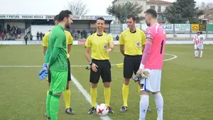 La Peña Sport empata ante la UD Logroñés con un gol en el tiempo añadido en el campo de San Francisco