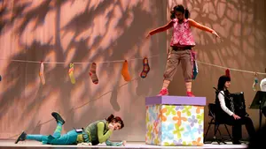 Un mágico ciempiés llenará este sábado el escenario de Baluarte de cuentos y música para toda la familia