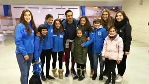 Buenos resultados del club de Hielo Huarte en el Campeonato de España artístico celebrado en Jaca