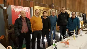 El arte, en piedra y madera: un grupo de Alsasua presenta una exposición de tallas en Baluarte