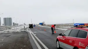 El hielo, nuevo peligro en las carreteras de Navarra: cinco v&iacute;as secundarias se encuentran cortadas