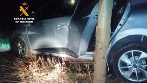 Hallan en un eucaliptal a un niño de 4 años 'secuestrado' por su padre y atrapado en el vehículo