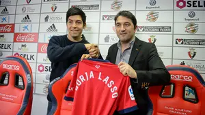 Borja Lasso: "El proyecto de Osasuna es ambicioso y ojalá pueda estar aquí muchos años"