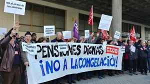 Convocan una protesta a las puertas de la Seguridad Social de Pamplona para exigir unas pensiones "dignas"