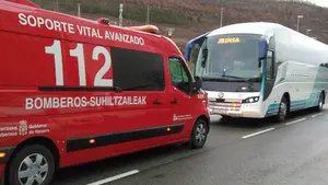 Fallece una mujer de 63 años en Pamplona atropellada por un autobús en la calle Canal