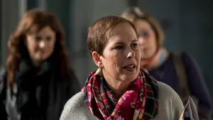 Barkos suspende su agenda durante unos días para ser operada de un problema en su brazo derecho