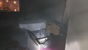 Alarma en la Rochapea: así se ha sofocado el incendio del psiquiátrico Padre Menni