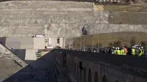 Acusan a la CHE de estar en "una alocada huida hacia adelante" con las obras del recrecimiento de Yesa