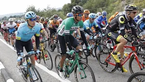 El colombiano Nelson Soto está a punto de dar la gran sorpresa en la Vuelta a Valencia