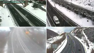 El blanco 'pinta' a Navarra: sigue la alerta amarilla por la llegada de nevadas intensas