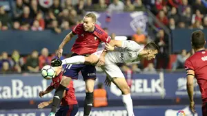 Carlos Clerc es duda para jugar este domingo ante el Albacete por unas molestias musculares