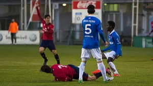 Nueva derrota del filial de Osasuna ante el Barakaldo en el partido aplazado por la nieve