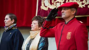 Enfado de los agentes forales por el discurso de Barkos: "Palabras vac&iacute;as mientras desmantela el cuerpo"