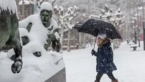 Una ciclogénesis anuncia el regreso de la nieve a Navarra: activan la alerta amarilla