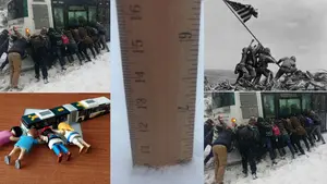 La nieve no hiela las neuronas: las mejores fotos y memes que deja el temporal en Navarra