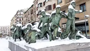 El invierno no se quiere ir de Navarra: la cuarta semana de marzo llega con más frío, nieve y lluvia