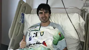 El jugador del Helvetia, Balenciaga, es operado con éxito en la Clínica San Miguel