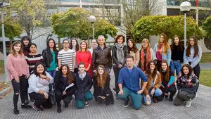 Alumnos de la UPNA ejercen como mentores de 15 discapacitados que reciben formación de acceso a empleo